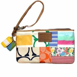 Coach Y2K wristlet 8” x 4.5” EUC